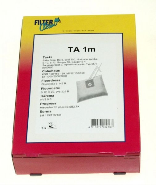 Filterclean Vacuum Cleaner Bags - Ta1m Vacuum Cleaner Bags