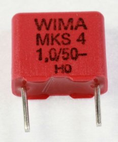 Wima Mks4 Pulse Capacitor - 1,0uf-50v Mks4-kondensator Rm=7,5 Wima Mks4 Pulse Capacitor - 1,0uf-50v Mks4-kondensator Rm=7,5