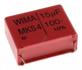 Wima Mks4 Pulse Capacitor - 15uf-100v Mks4-capacitor P=27,5mm