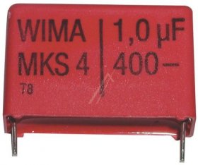 Wima Mks4 Pulse Capacitor - 1,0uf-400v Mks4 Metal Capacitor Rm27,5-rohs-