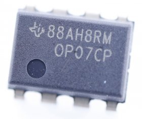 Texas Instruments Operational Amplifier Ic - Op07 Ic