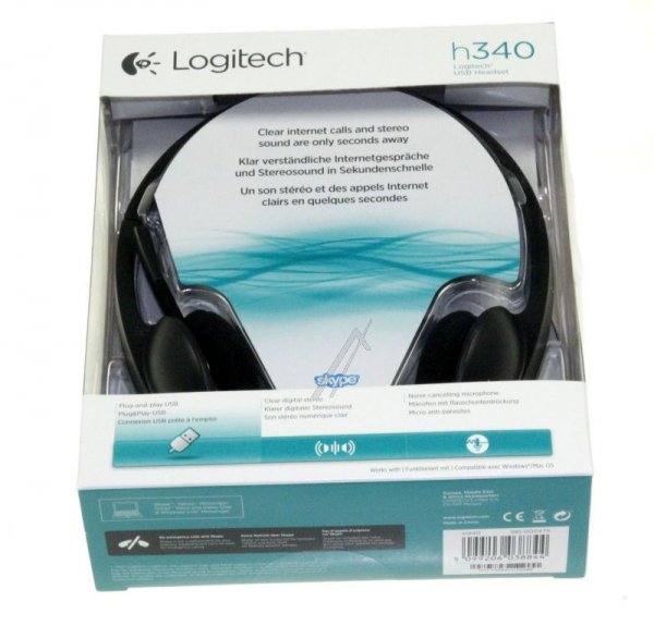 Logitech Pc Headset - H340 Stereo-headset, Usb