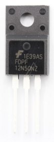 Fairchild Mos Fet Transistor - 12n50nz N-kanal Mosfet, 500v 11,5a, To-220f
