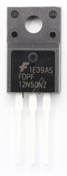 Fairchild Mos Fet Transistor - 12n50nz N-kanal Mosfet, 500v 11,5a, To-220f