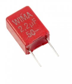 Wima Mks2 Pulse Capacitor - 2,2uf-50v Mks2-capacitor Rm=5mm Wima Mks2 Pulse Capacitor - 2,2uf-50v Mks2-capacitor Rm=5mm
