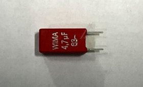 Wima Mks2 Pulse Capacitor - 4,7uf-63v Mks2-capacitor 5,0mm -rohs-konform- Wima Mks2 Pulse Capacitor - 4,7uf-63v Mks2-capacitor 5,0mm -rohs-konform-