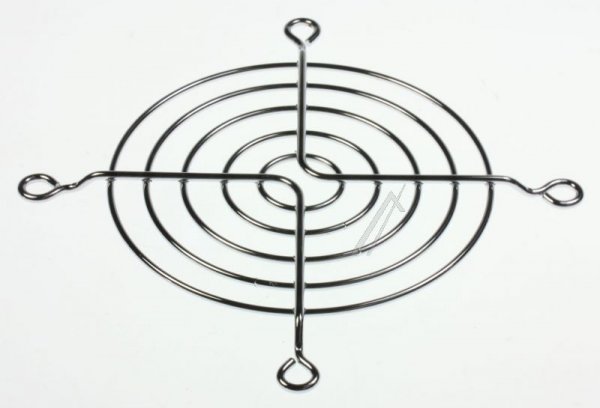 Sunon Air Vent Grille - LÜftergitter Verchromt Metall, FÜr 80x80mm, 5 Ringe