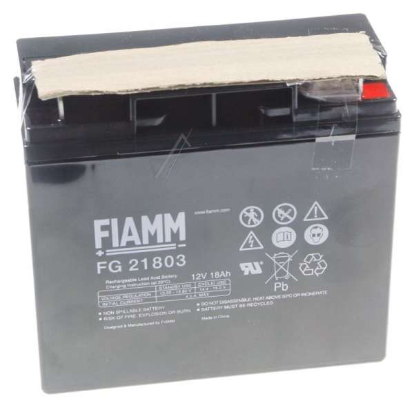 Fiamm 13,0v Lead Batteries From 10ah - Fg21803 12v-18ah Battery Plumb
