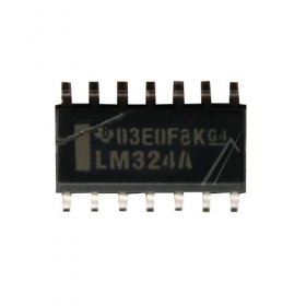 Texas Instruments Operational Amplifier Ic - Op Amp quad Du Bas Power smd soic14 Typ: