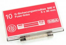 Siba Ceramic Fuse - 6,3a-f Feinsicherung 5x30 Inh:10.stk. -rohs-konform-