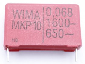 Wima Pulse Capacitors - 0,068uf-1600v Mkp10 Capacitor For Pulse Applications Pcm=27,5 Wima Pulse Capacitors - 0,068uf-1600v Mkp10 Capacitor For Pulse Applications Pcm=27,5