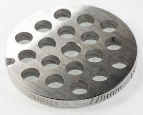 Jupiter Perforated Disc For Meat Grinder - Lochscheibe Gr. 7-8mm Rostfrei
