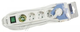 VIVANCO 5 Way Socket Outlet Switch EBLS 5W3 5 WAY SOCKET OUTLET SWITCH, KISI, 31045