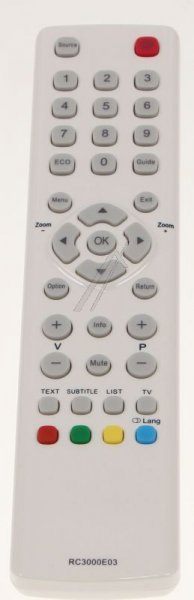 Ir remote Control - 06-irpt37-arc300 Remote Control Tcl-thomson White