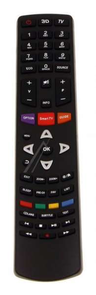 Tcl Ir remote Control - 06-5fhw53-a013x Remote Control Thomson tcl Black 3 3vv 340maa