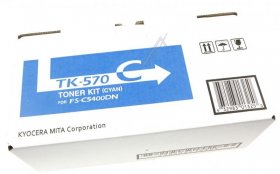 KYOCERA MITA Toner Cartridge 1T02HGCEU0 Adaptable for KYOCERA TONER-KIT, CYAN , 12K