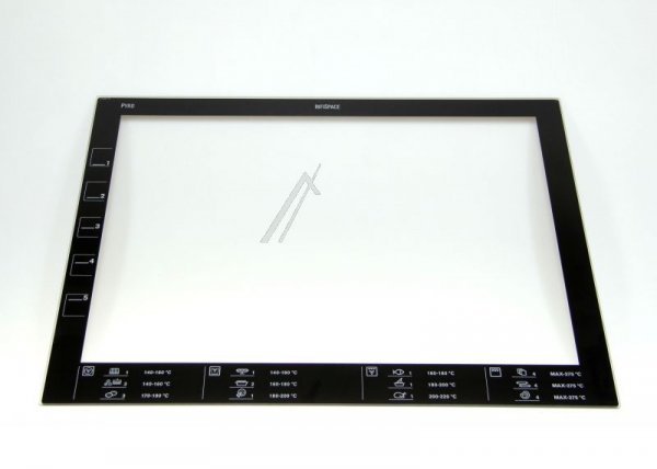 Oven outer Door - 140037379108 Front Glass Inox Electrolux 59 [Electrolux Aeg]