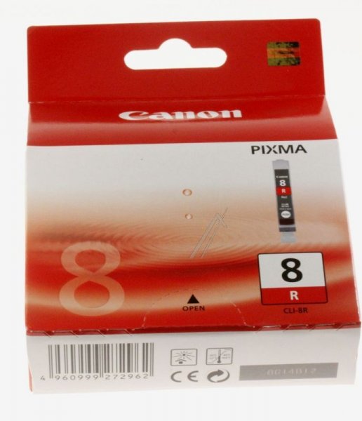 Canon Cartridge - Cli-8r 0626b001 Ink Cartridge Red 13ml
