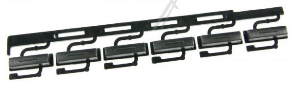 Button - 1174422012 Push Button Set Black [Electrolux Aeg]