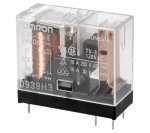 Omron Pcb Relay To 24v - 24vdc 16v-250vac Relay, 1 Turnkey, High Capacity