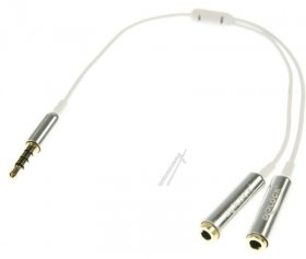 Delock Cable/plugs/adapter - Cable Audio Splitter Stereo Jack Male 3.5 Mm 4 Pin > 2 X Ste