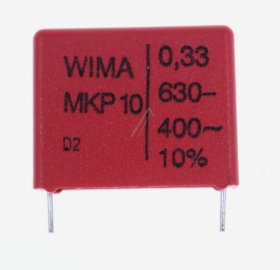 Wima Pulse Capacitors - 0,33uf-630v Mkp10-pulse Capacitor Rm=22,5mm Wima Pulse Capacitors - 0,33uf-630v Mkp10-pulse Capacitor Rm=22,5mm
