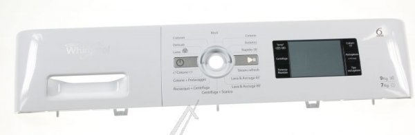 Panel - C00379776 482000090295 Control Panel+handle It Wwdc 9716 [Whirlpool Indesit]