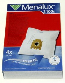 Vacuum Cleaner Bags - 3100s 4 Bags+1(mcf+mf) To Cut [Electrolux Aeg]