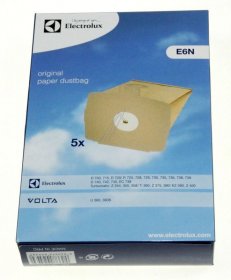 Vacuum Cleaner Bags - E6n 9001961193 E6n Turbomatic Bags X 5 [Electrolux Aeg]
