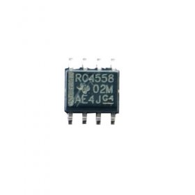 Texas Instruments Operational Amplifier Ic - Rc4558 Rc4558d Op Amp Dual Gen Purpose Smd 4558 Type: Rc4558d