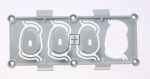 Button - 42028900 Washing Machine Button Assembly Trio-ibiza [Vestel]