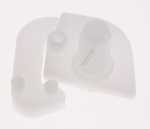 Door Hinges - C00115404 482000028823 Door Stop Bush Lh - Polar White [Whirlpool Indesit]