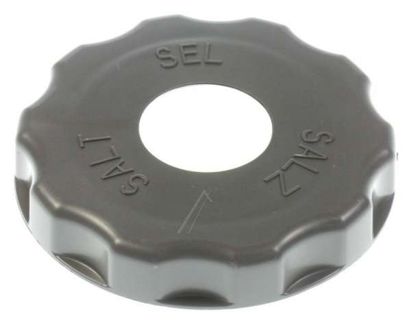 Plug For Salt Container - C00325629 481010609750 Cap - Water Softener Esi (grey Ikea) [Whirlpool Indesit]