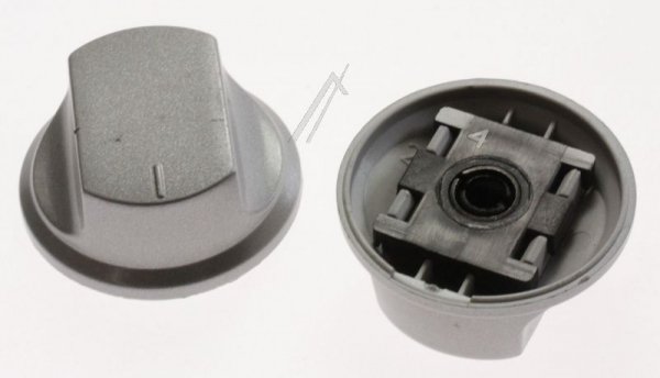 Control Knob - 42045996 Knob (alfa Spindle Type B-in New Silver [Vestel]