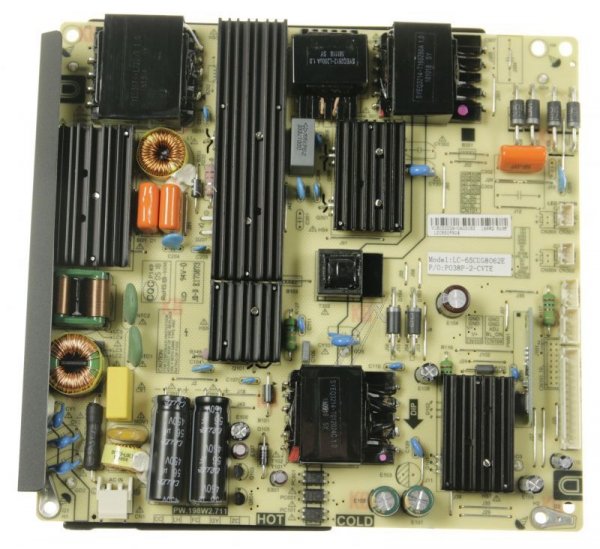 Sharp Umc Power Supply Board - Psu-boa-0205n Powerboard Sharp Pw 198w2 711-b-230v550ma