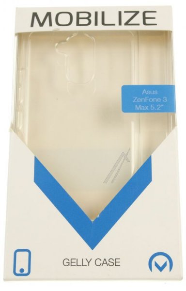 Mobilize Leather Bag Gsm - 23266 Mobilize Gelly Case Asus Zenfone 3 Max Transparent