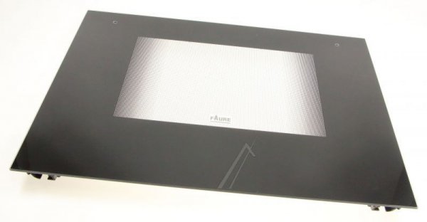 Oven outer Door - 140037378233 Front Window Inox Aeg 594x470m [Electrolux Aeg]