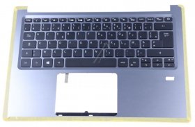 Acer Fr French Notebook keyboards - 6b hfdn1 012 Cover Upper Silver With Keyboard French Blue
