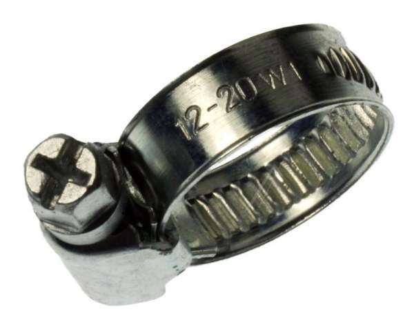 Hose Clamp - Metal Clamp Sta 12-20mm Inox