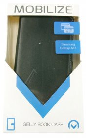 Mobilize Leather Bag Gsm - 26242 Mobilize Classic Gelly Wallet Book Case Samsung Galaxy A41 Black