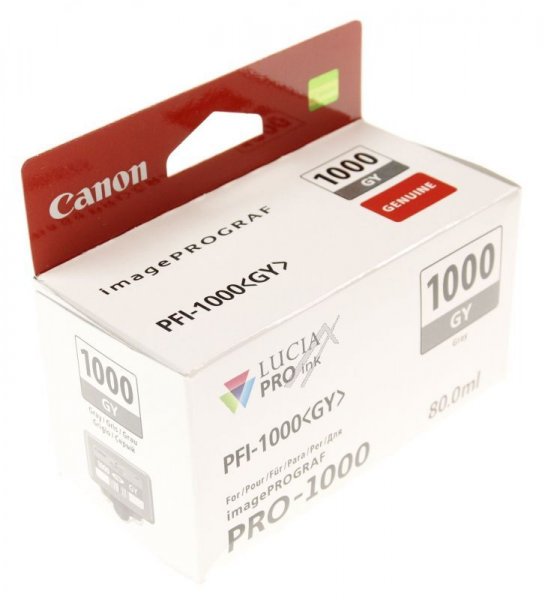 Canon Cartridge - Pfi-1000gy 0552c001 Ink Cartridge Gray 80ml
