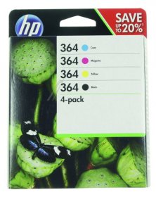 Hewlett Packard Cartridge - 364 N9j73ae Ink Cartridge Multipack C-m-y-k 15ml Hewlett Packard Cartridge - 364 N9j73ae Ink Cartridge Multipack C-m-y-k 15ml
