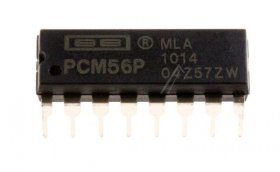 Texas Instruments Da Converter Ics - Pcm56p Ic 16-bit Audio Dac Dip-16 (burr-brown)