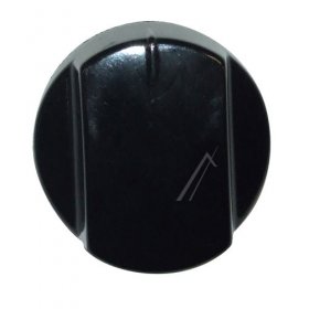 Button - C00111560 482000028534 Gas Burner Knob Black Diamond [Whirlpool Indesit]