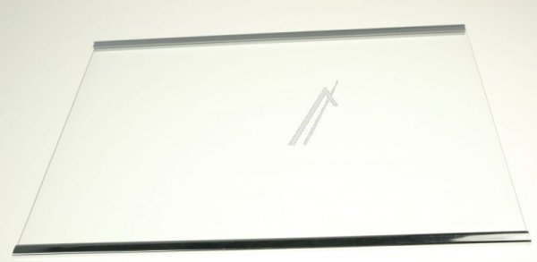 Home Tech Shelf Assembly - 1 67 00 2000193 Refrigerator Glass Shelf With Chrome Foil Schaub-lorenz Brand