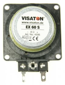 Visaton Speaker-build-in - 4477 In-ceiling Speaker, Cut-out-Ø=58mm, 4 Ohm