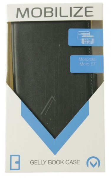 Mobilize Leather Bag Gsm - 26682 Mobilize Classic Gelly Wallet Book Case Motorola Moto E7 Black