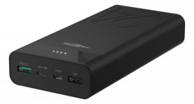 Ansmann Battery Consumer - Usb-c Pd Powerbank, Quick Charge 3.0, 24.000mah, 18w