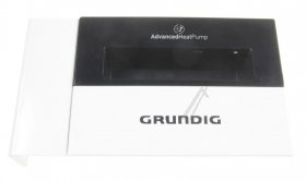 Detergent Dispenser Cover - Drawer Panel Assembly [Arcelik]