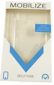 Mobilize Leather Bag Gsm - Mobilize Gelly Case Xiaomi Redmi Note 5- Note 5 Pro Clear